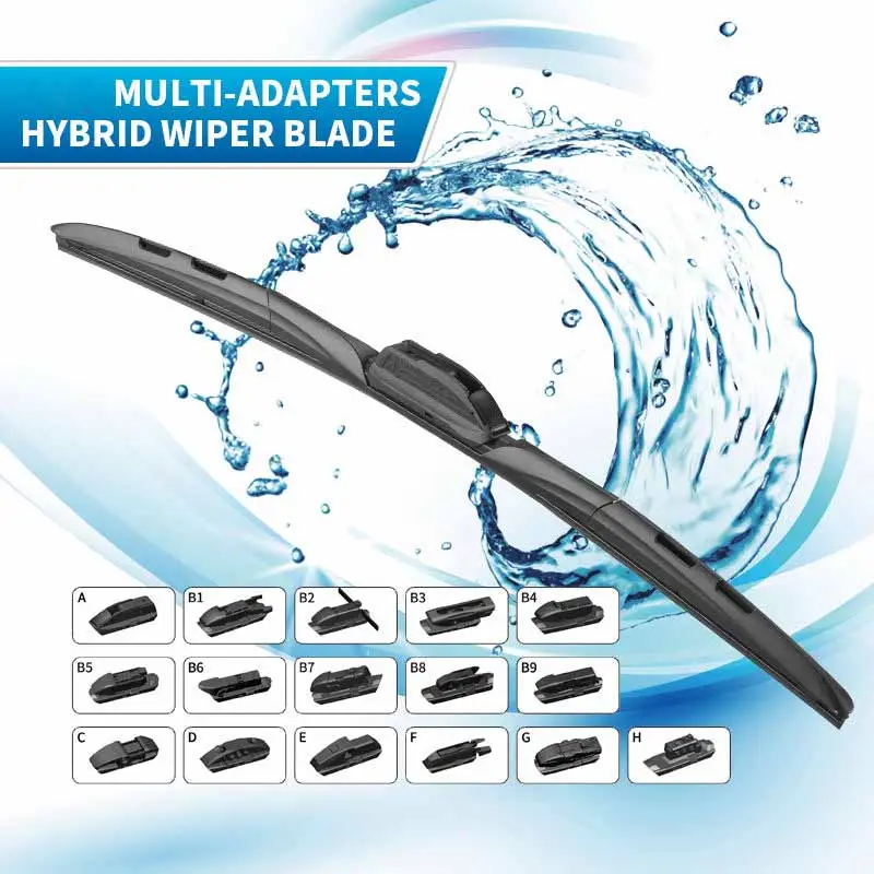 Mutifunctional Wiper Blade size siz for Most Vehicle