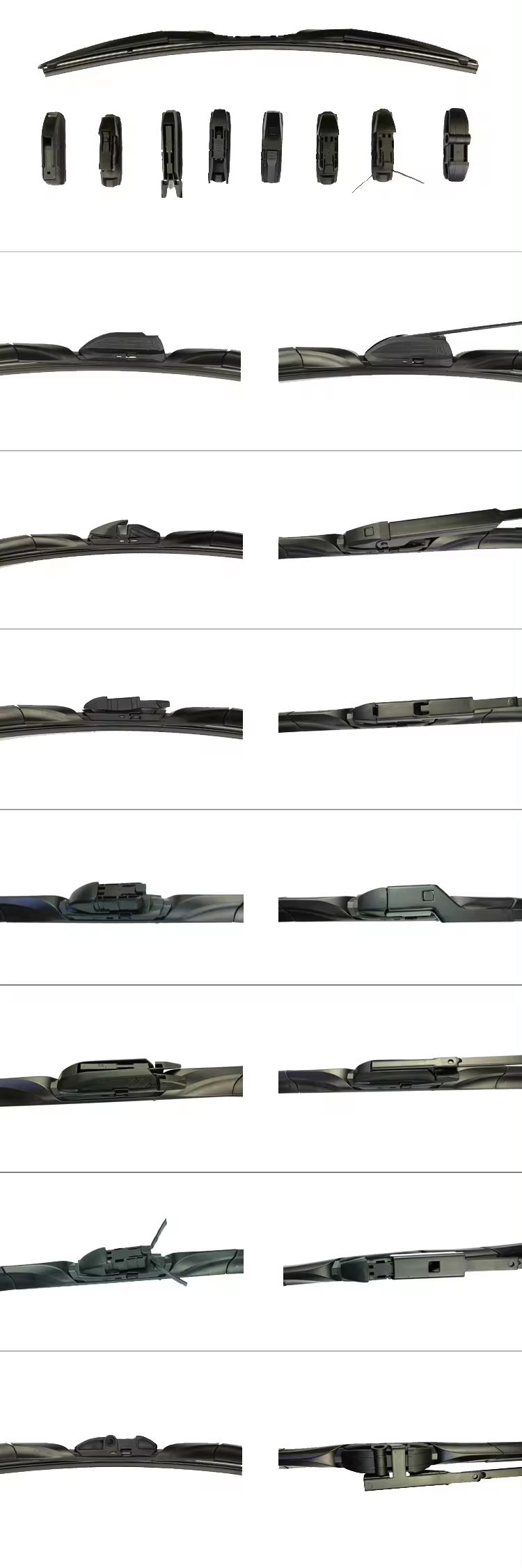 Mutifunctional Wiper Blade size siz for Most Vehicle
