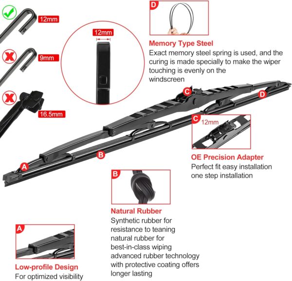 bus and truck wipers