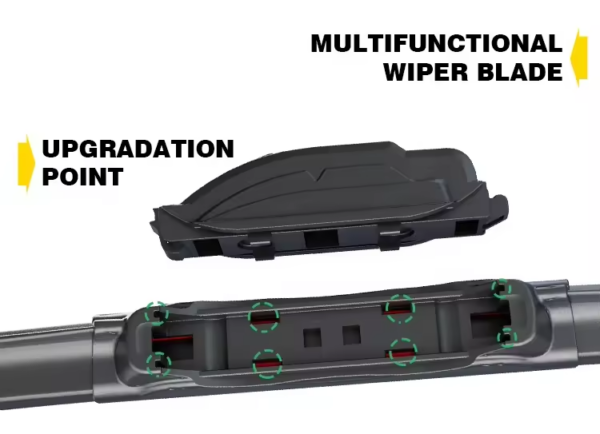 Windshield wiper blade with multi-adapters - Image 3