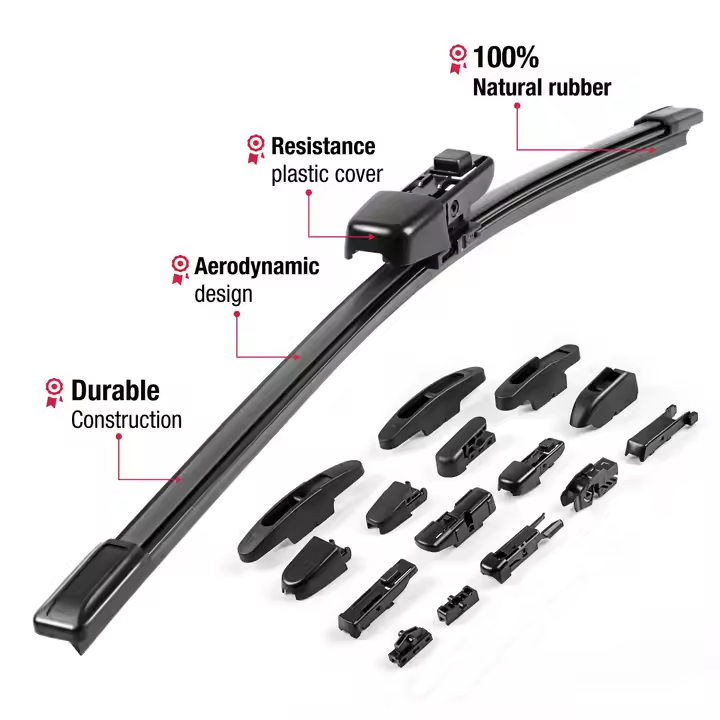 rear wiper blades detail