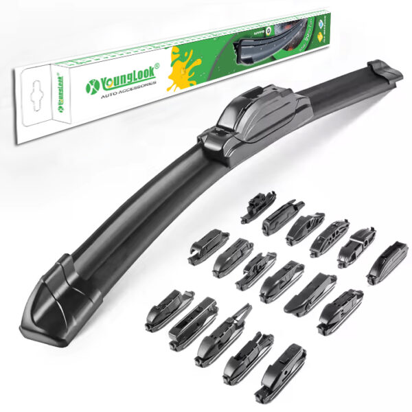 Windshield wiper blade with multi-adapters